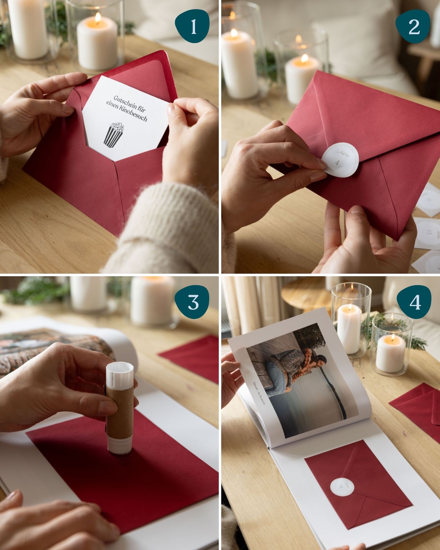 Schritt-für-Schritt-Anleitung für einen Ftobuch-Adventskalender